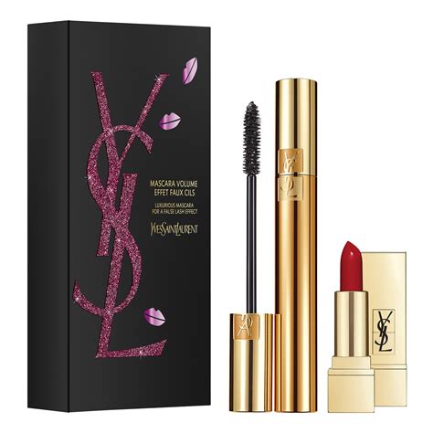 coffret mascara volume effet faux cils yves saint laurent|ysl false lash effect mascara.